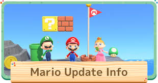 49 new items | super mario, shamrock, girl's day in animal crossing new horizons ✨follow me on social media:✅instagram. Acnh Mario Update February 25 Release Date Animal Crossing Gamewith