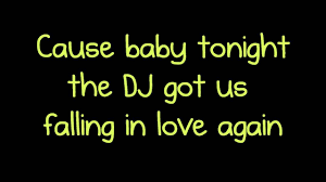 Dj Got Us Falling In Love Usher Lyrics Ft Pitbull Falling In Love Again Love Songs We Fall In Love