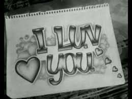 I love you drawings step by step, how to draw i love you in cursive, i love you drawing ideas Bubble Letters Graffiti I Love You Drawings Novocom Top
