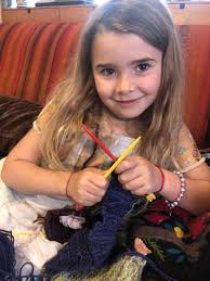 Youth Learn How to Knit Workshop with Sylvia Friday!