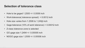 mod03lec8 design of limit gauges