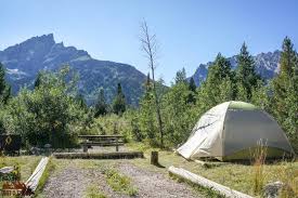 Because grizzly bears frequent the area, no tents or tent campers are allowed. All About Camping In Grand Teton National Park Dirt In My Shoes