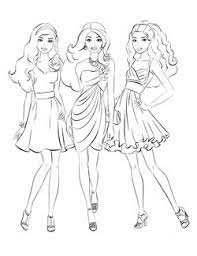 Barbie coloring pages are of course made for girls, as girls mostly play with these dolls. Barbie Coloringcolor Com Barbie Coloring Pages People Coloring Pages Princess Coloring Pages