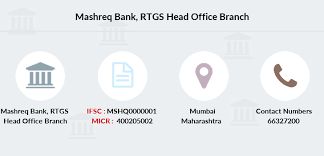 It was founded as the bank of oman in 1967. Mashreq Bank Rtgs Head Office Ifsc Code Mshq0000001
