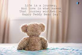 To a child, teddy is a bridge between a human and an animal. 70 Best Happy Teddy Day Wishes 2021 Quotes And Messages