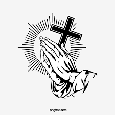 Black Pray Gesture To God Friday Clipart Black Monochrome Png And Vector With Transparent Background For Free Download Monochrome Cross Vector Clip Art