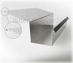 Kastenrinne 20 Alu Profil Blech Regenrinne Kasten Rinne Aluminium Aluprofil Dach Sauna Design Home Technology Lead Roof