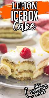 This Lemon Icebox Cake Is The Perfect Dessert Recipe For Summer Graham Crackers Pudding Lemo In 2020 Easy Summer Dessert Recipes Light Dessert Recipes Lemon Recipes