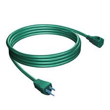 33 Ft Outdoor Extension Cord 1 Grounded Outlet Christmas Light Extension Cord Outdoor Extension Cord Extension Cord