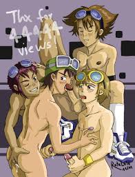 Rule34 - If it exists, there is porn of it  davis motomiya, tai kamiya,  takato matsuki, takuya kanbara  2770672