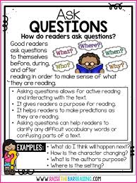 Teaching Reading Comprehension Strategies Asking Questions