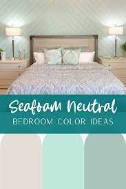 Seafoam Green Airy Bedroom Design Beach Houses Seafoam Green Bedroom Bedroom Color Schemes Bedroom Colors