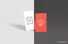 Business cards showcase mockup generator. Free Stylish Round Business Card Mockup Psd Zippypixels