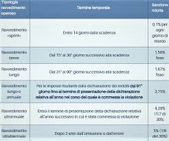 5 ravvedimento operoso agevolato entro i primi 90 giorni dalla scadenza. Ravvedimento Operoso 2017 Excel Online E Scadenza