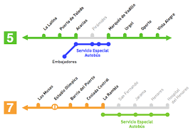 Linea 7 studio, mérida, mexico. Dos Tramos En Las Lineas 5 Y 7 De Metro Cierran Este Verano Ecomovilidad Net