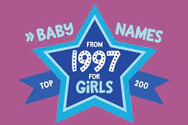 200 Most Popular Baby Names For Girls Born In 1997 Name Meaning Origin At Clickbabynames