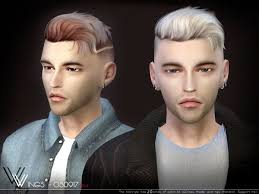 Wingssims Wintg Os0917 Sims 4 Hair Male Sims Hair Mens Hairstyles