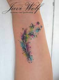 Pin By Javi Wolf On My Work Tattoos Tattoos Feather Tattoos Feather Tattoo Design