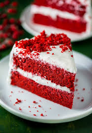 To make butter milk for this eggless red velvet cake recipe, simply add 1 teaspoon white vinegar to 1 + 1/4 cup milk. Red Velvet Cake With Cream Cheese Frosting Baker By Nature