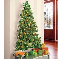 60 Wall Christmas Tree Alternative Christmas Tree Ideas Wall Christmas Tree Flat Back Christmas Tree Christmas Wall Decor