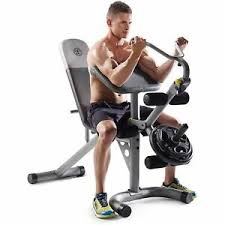 Details About Golds Gym Xrs 20 Olympic Workout Bench With Removable Preacher Pad