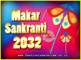 Makar sankranti is a harvest festival celebrated in most of india by the hindu population. 2032 Makar Sankranti Puja Date Time 2032 Makar Sankranti Calendar Festivals Date Time