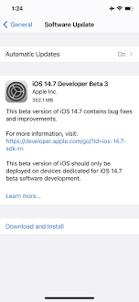 If you were waiting for ios 14.7 to get started with beta testing, go ahead and download the latest version. Apple Releases Ios 14 7 Beta 3 For Iphone Ios Iphone Gadget Hacks