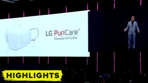 This clearly shows that the coronavirus pandemic is making companies push boundaries and innovate thing that would help people in staying safe from covid. Lg Reveals Puricare Wearable Air Purifying Mask Ifa 2020 Youtube