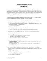 The constitution does not specify qualifications for justices such. Moot Court Procedures