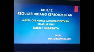 Regulasi sarana dan prasarana otk sarpras kelas 11 otp pjj smkn 1 sinjai 5 08 2020. Pembelajaran Otk Humas Dan Keprotokolan Kd 3 12 Regulasi Bidang Keprotokolan Kelas 12 Otkp Youtube