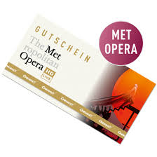 Kinogutschein Metropolitan Opera