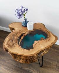 So, what are the ways to make an epoxy resin mold? This Natural Wood Epoxy Table Designporn