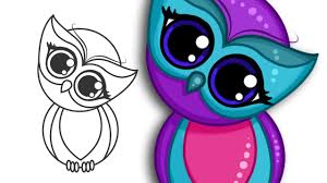 Then draw some lines for details. Cute Owl Drawing Easy Novocom Top