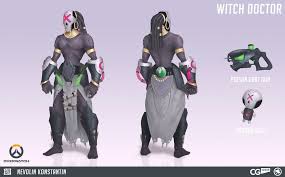1465146429 Concept Art Witch Doctor By Nevolinkonstantin Da4kj23 Jpg 1024 635 Overwatch Hero Concepts Overwatch Overwatch Fan Art