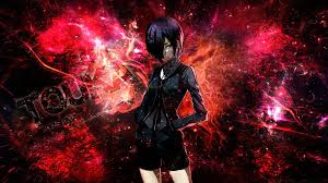 You will definitely choose from a huge number of pictures that option that will suit you exactly! Anime Tokyo Ghoul Touka Kirishima Madchen Short Hair Purple Hair Red Eyes Shorts Kagune Tokyo Ghoul Wallpaper Tokyo Ghoul Bilder Living At Home