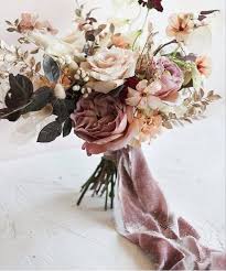 Both brides carried subtly romantic bouquets filled with dahlias and roses in shades of burgundy, blush, mauve, and cream. 50 Delicate Mauve Wedding Ideas Weddingomania