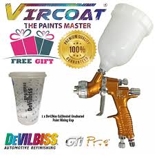 Spray Gun Devilbiss Gti Gtipro Paint Gun Auto Refinishing Product Spray Tools Spray Equipment Gravity Feed