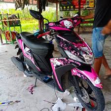 Mio m3 merupakan skutik entry level yamaha yang memiliki kubikasi mesin 125cc. Mio M3 Or Mio Z Motorcycle Decal Stickers Hello Kitty Pink Funny Shopee Singapore