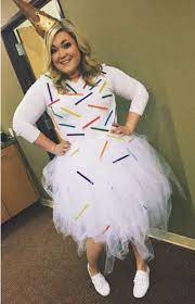 Dairy Queen Diy Woman S Halloween Costume Ice Cream Cone Popsicle Sticks Tulle T Sh Diy Halloween Costumes For Women Costumes For Women Halloween Women
