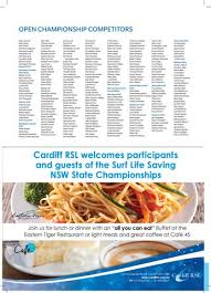 2017 NSW Surf Life Saving Championships Program by Surf Life Saving NSW