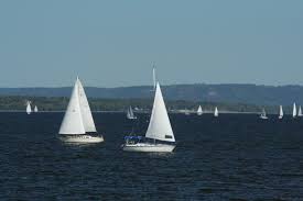 Sailing On Lake Pepin Sailing Lake City Lake