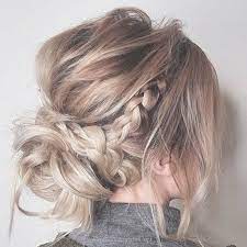 Messy Hochsteckfrisuren Crown Braid Frisur Zu Versuchen Boho Frisur Einfache Frisur Boho Braid Hairsty Medium Kapsels Dik Haar Kapsels Mode Kapsels