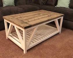 Rustic X Coffee Bar Rustic X Farmhouse Coffee Bar Mini Fridge Table Dining Bar Farmhouse Bar Fridge Table Mini Fridge Console In 2020 Rustic Coffee Tables Coffee Table Wood Coffee Table Rustic
