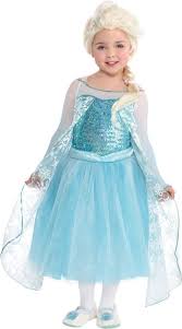 Toddler Girls Elsa Costume Premier Frozen Size 3 5 Party City Toddler Costumes Girl Elsa Costume Elsa Halloween Costume