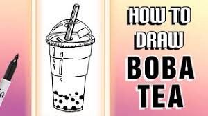 Illustration about cute cartoon bubble tea cups drawing set. How To Draw Boba Tea Easy Step By Step Tutorial On Bubble Tea Youtube