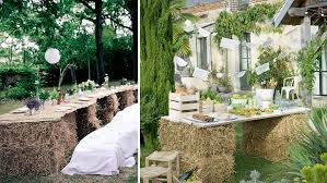 Pailler naturel ou en synthétique. 5 Idees Diy Avec Des Bottes De Foin M6 Deco Fr