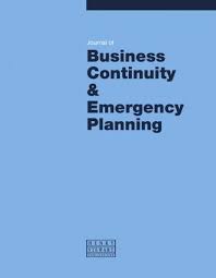 Journal Of Business Continuity Emergency Planning Henry Stewart Publications