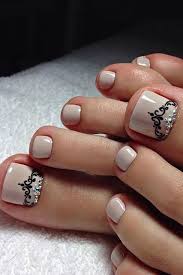 Las mejores imágenes de uñas decoradas con figuras de uñas fáciles. Unas Para Pies Decoraciones Y Disenos Para Estar A La Moda Unas Pies Decoracion Manicura De Unas Mejores Unas
