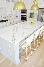 Cotton white will brighten up any space, with a clean white background that is unobtrusive and perfect for an office setting or retro bedroom design. My Experience Living With White Quartz Countertops Chrissy Marie Blog