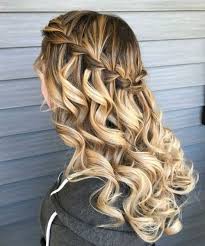 65 Women S Easy Hairstyles Step By Step Diy The Finest Feed Down Curly Hairstyles Hair Styles Long Curly Hair